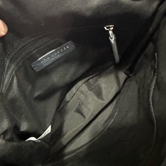 Marc Jacobs Recruit Nomad Saddle Pebble Leather Gray Crossbody Bag - Picture 11 of 14